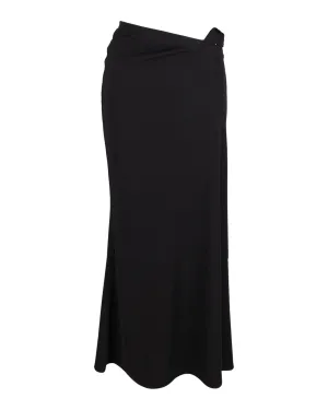 Christopher Esber Jupe Multi Bind à Liens Doubles en Polyester Noir