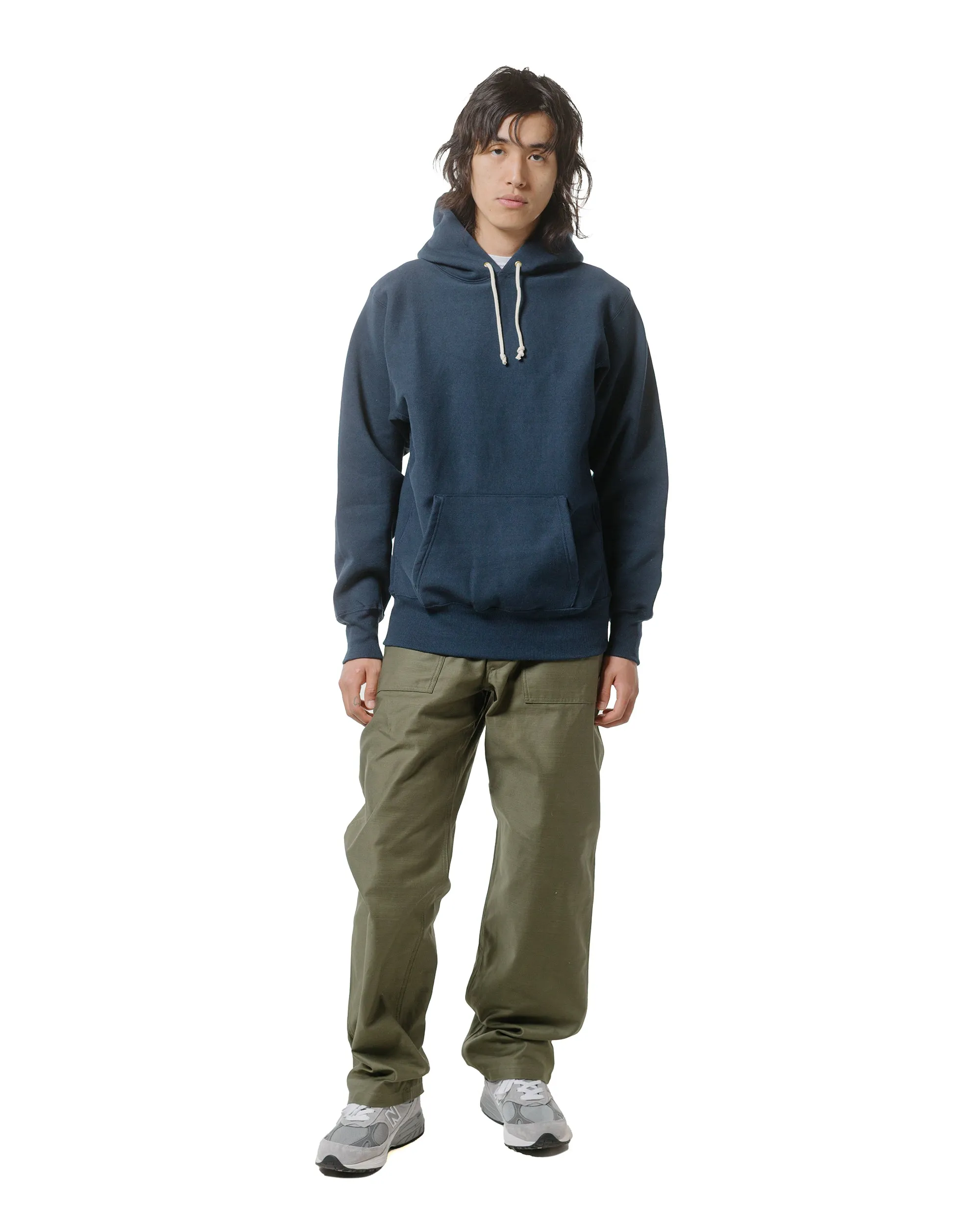 Ciota Baker Pants (Wide Straight) Dark Olive Comfortable Elastic Sturdy Suede Trimmed Fabric