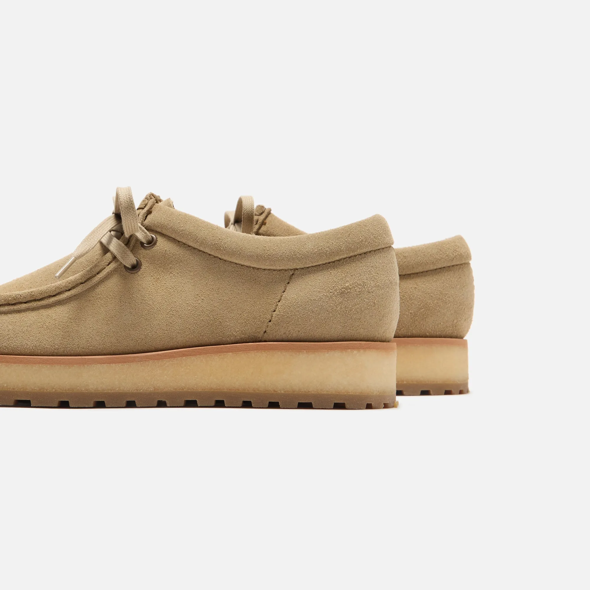 Redefine Classic Made to Move Clarks Wallabee Scout Suede - Dark Sand