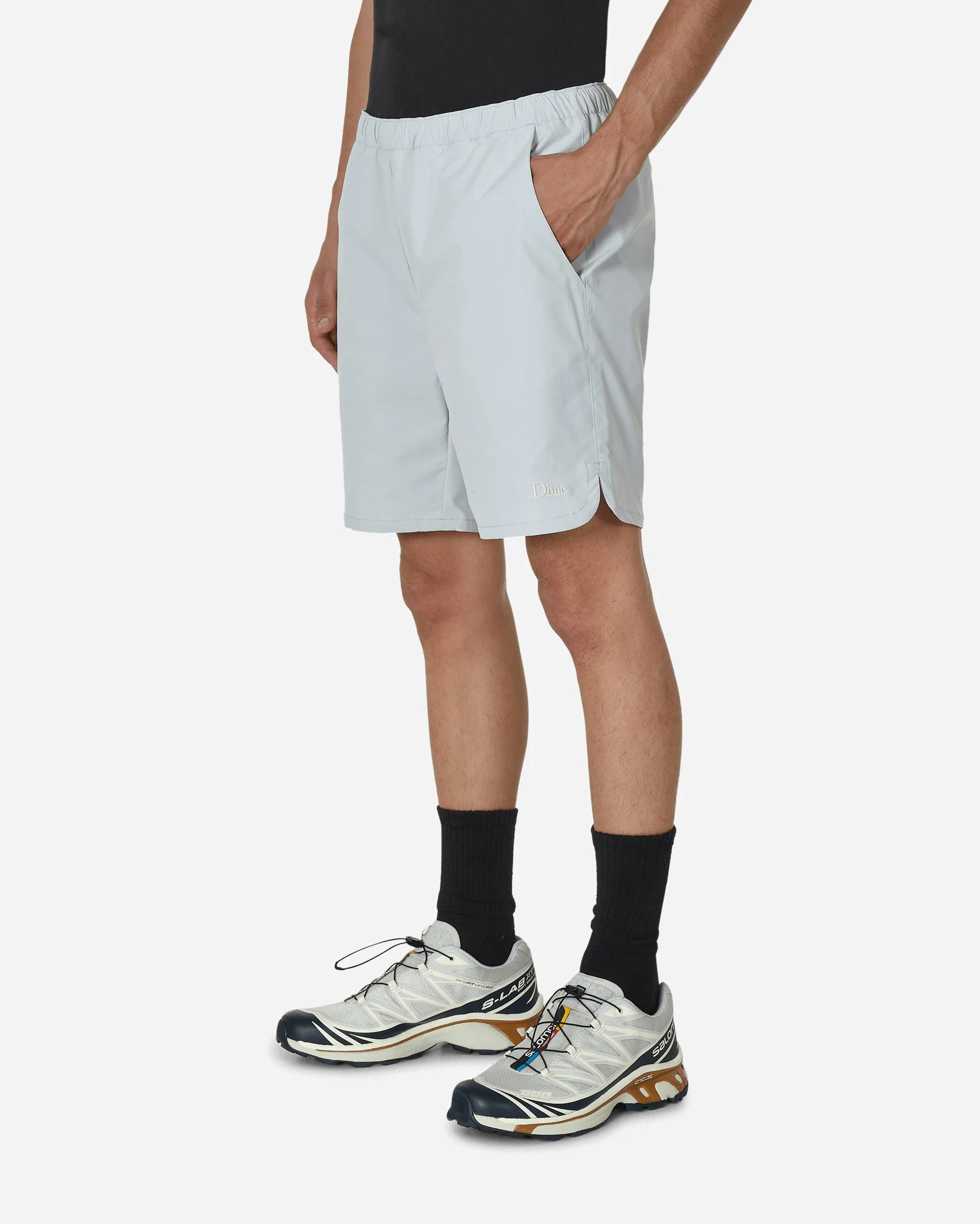 Comfortable Intensity Pre-Washed Classic Shorts Light Grey