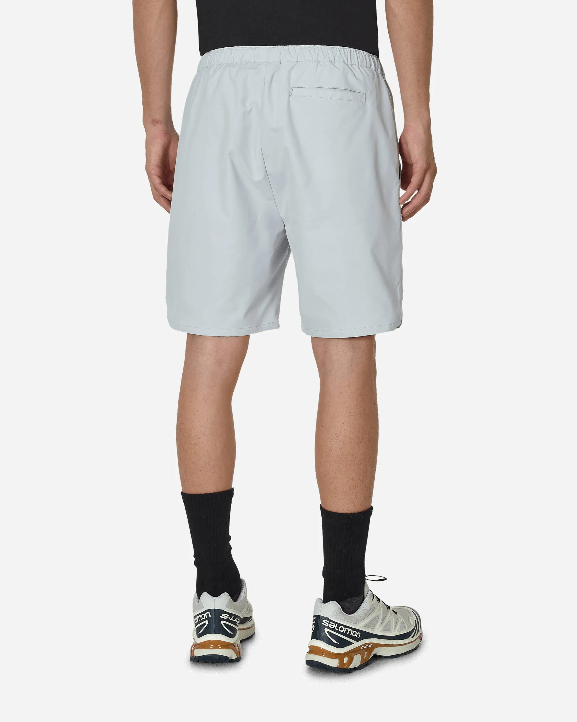Smooth Surface Wrinkle-Resistant Coating Classic Shorts Light Grey