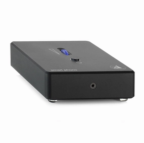 Clearaudio: Smart Phono V2 Phono Preamp   Headphone Amp - Black hi-fi digital music server,hi-fi speaker wall mount,hi-fi amp upgrade