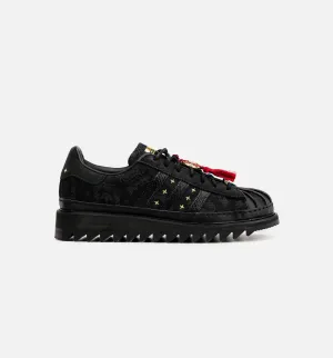 Clot X Superstar Lunar New Year Mens Lifestyle Shoe - Core Black/Carbon/Gold Metallic Rubber Outsole Construction