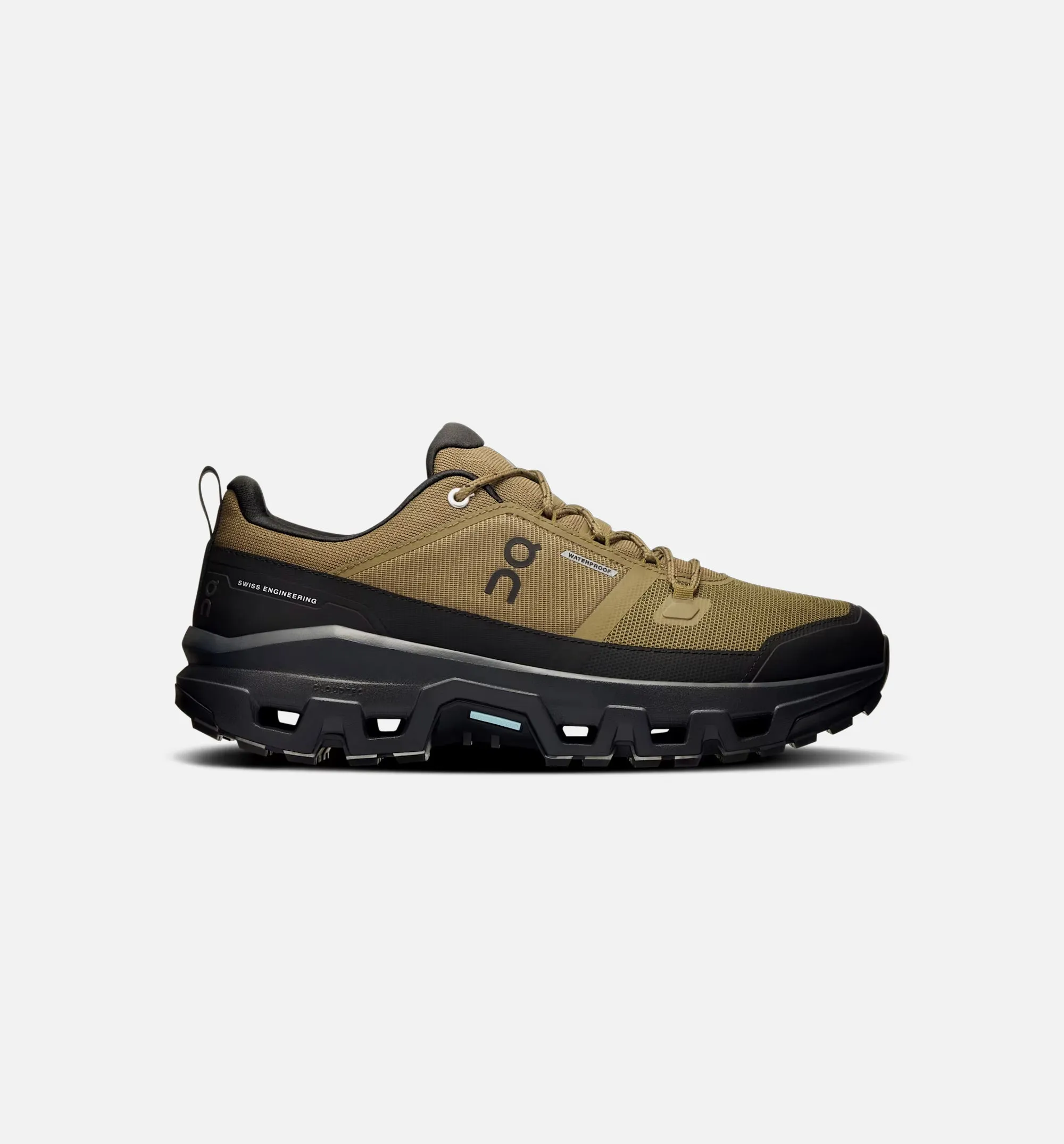 Slip Resistant Traction Treatment Cloudrock Low Wp Hunter Mens Lifestyle Shoe - Hunter/Black