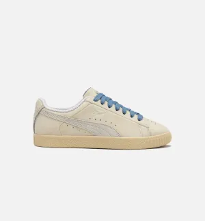 Clyde Mens Lifestyle Shoe - Snow/Blue Manufacturing In Use Comfort Comfort Loyalty