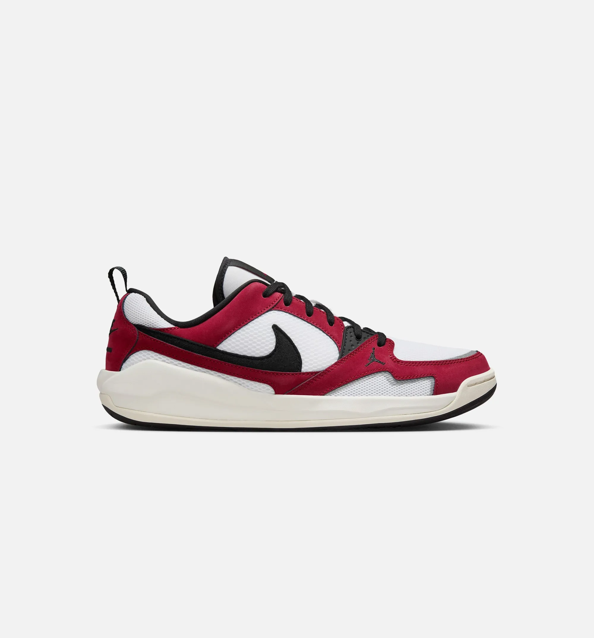 Comfortable Unbuffing Suede Ability Cmft Era Chicago Mens Lifestyle Shoe - White/Varsity Red/Sail/Black