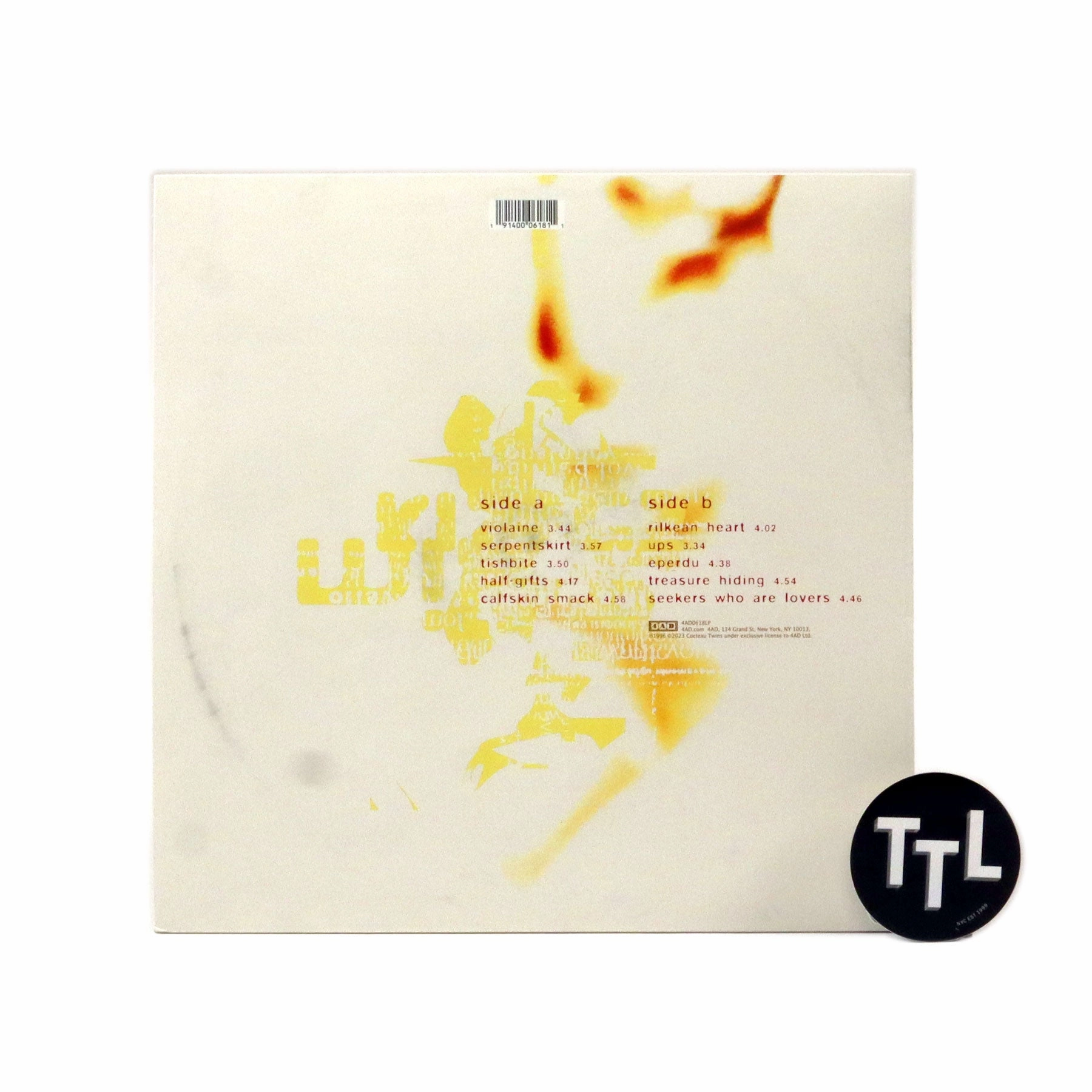 Cocteau Twins: Milk & Kisses Vinyl LP