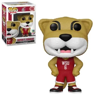 Figurine Pop! Vinyle de Mascotte Universitaire Butch T Cougar (Université d'État de Washington) [19]