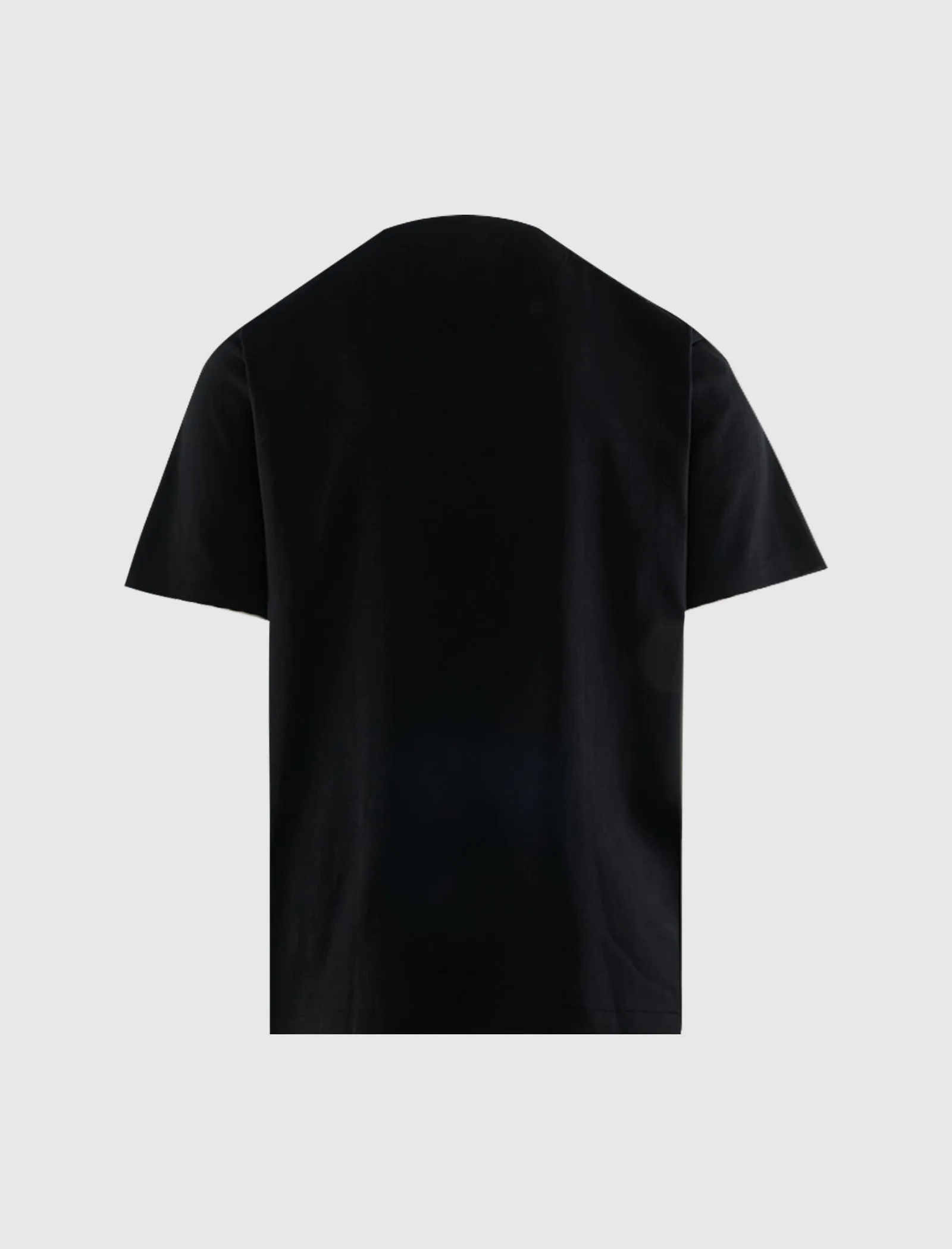 Comfortable Elastic Cord Edge Ribbing Modal Strap College Relaxed Tee