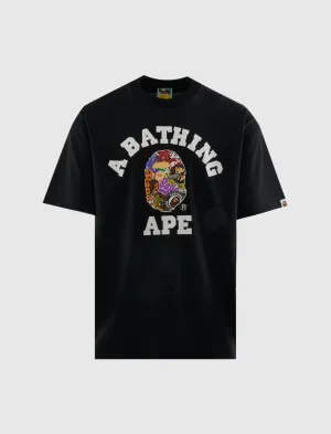 College Relaxed Tee Ventilated Sides One-Of-A-Kind