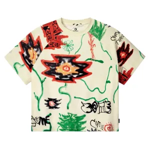   Come Tees T-shirt triangle 'Floral'