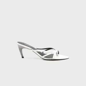 Coperni Low Strap Sandals - White Shock Absorbing Pad Supportive Performance Shoes