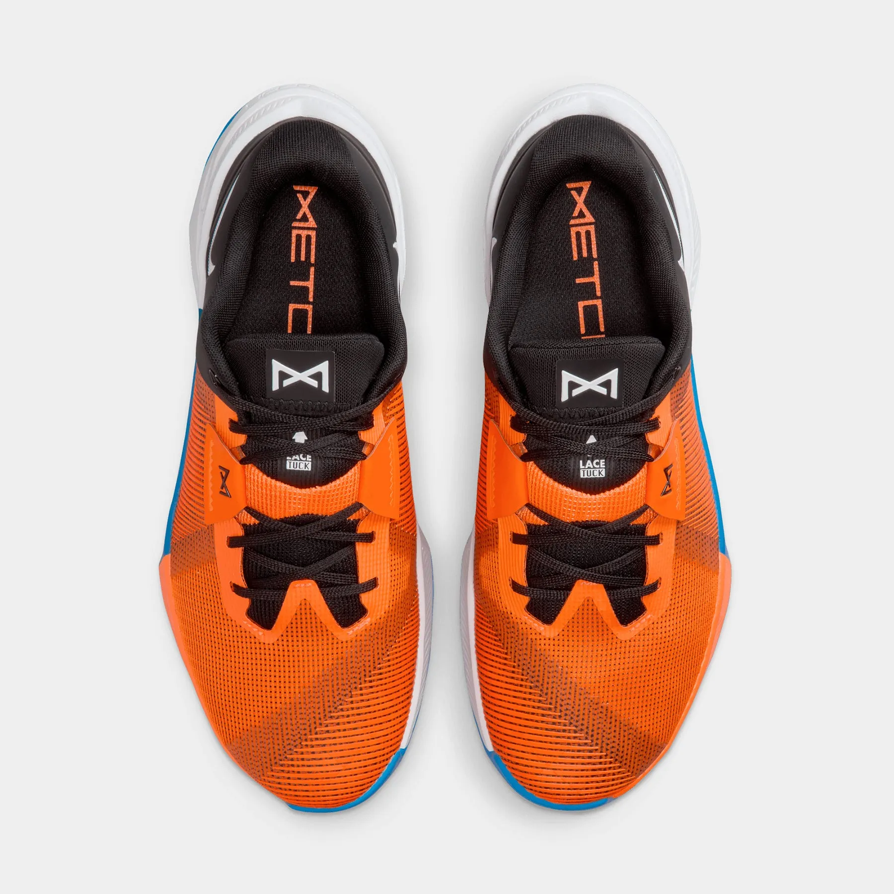 Nike - Metcon 10 Men'S Training Shoe - Total Orange/White-Photo Blue-Black Contoured Sole Grand Design
