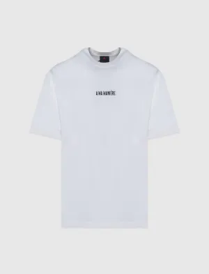 Hood With Stylish Materials Tapered Form Amm 365 Short Sleeve Tee