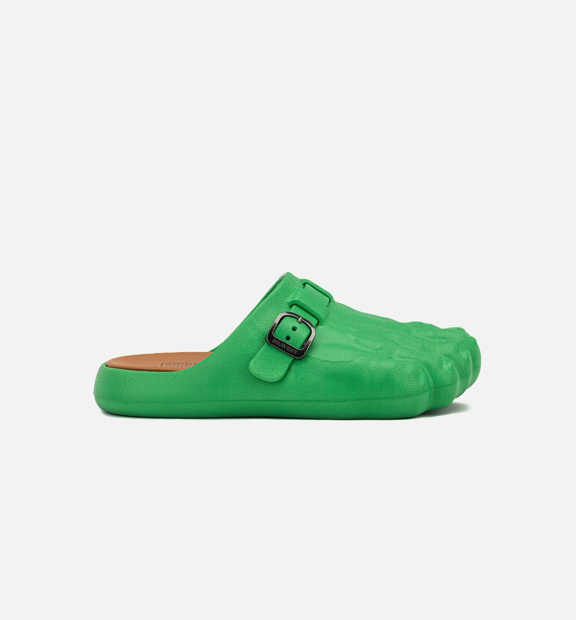 Green Foot Clog Mens Sandal - Green Casual Appeal Comfort Appraisal