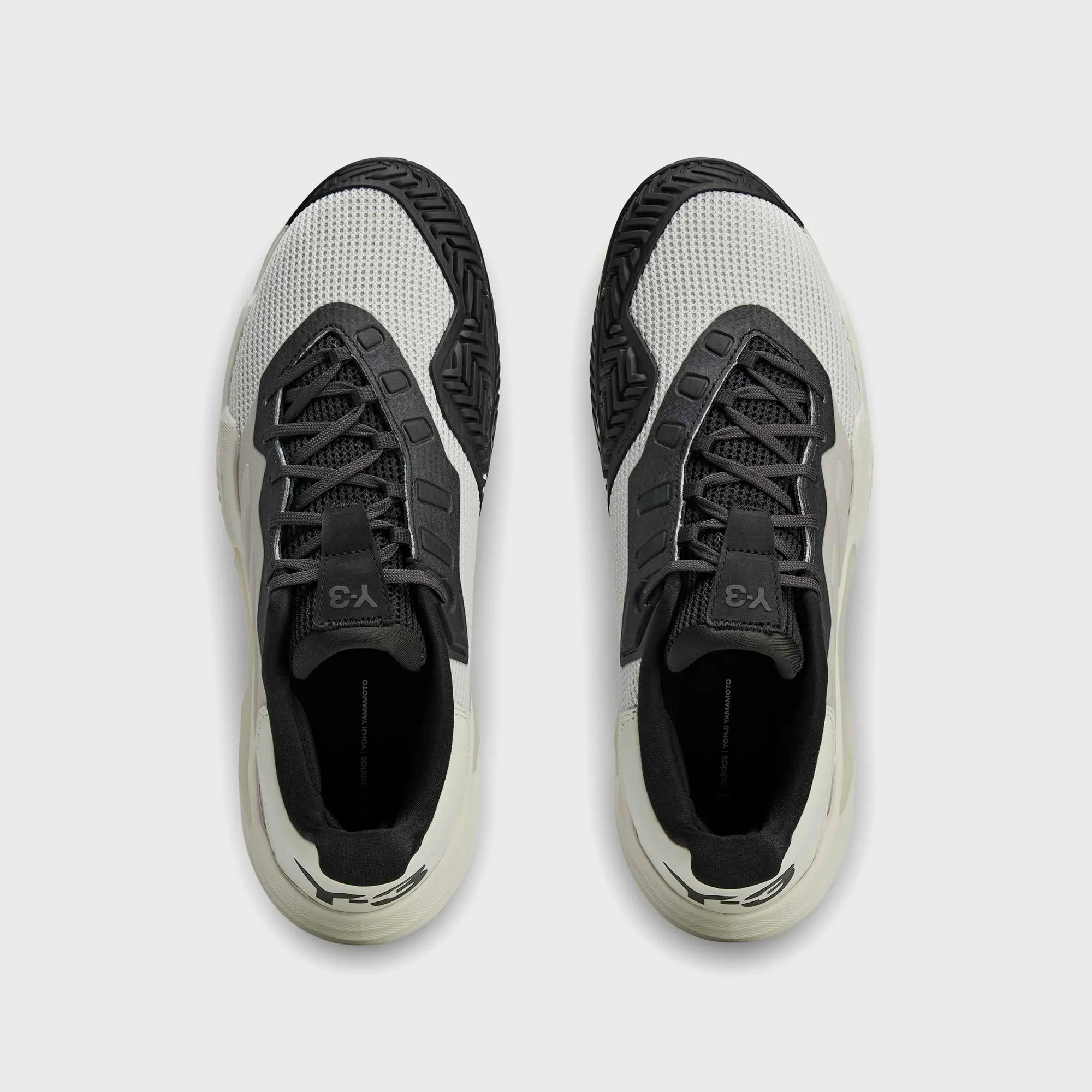 Easy To Walk Heels Lightweight Flats Y3 Barricade 13 - Orbit Grey / Black