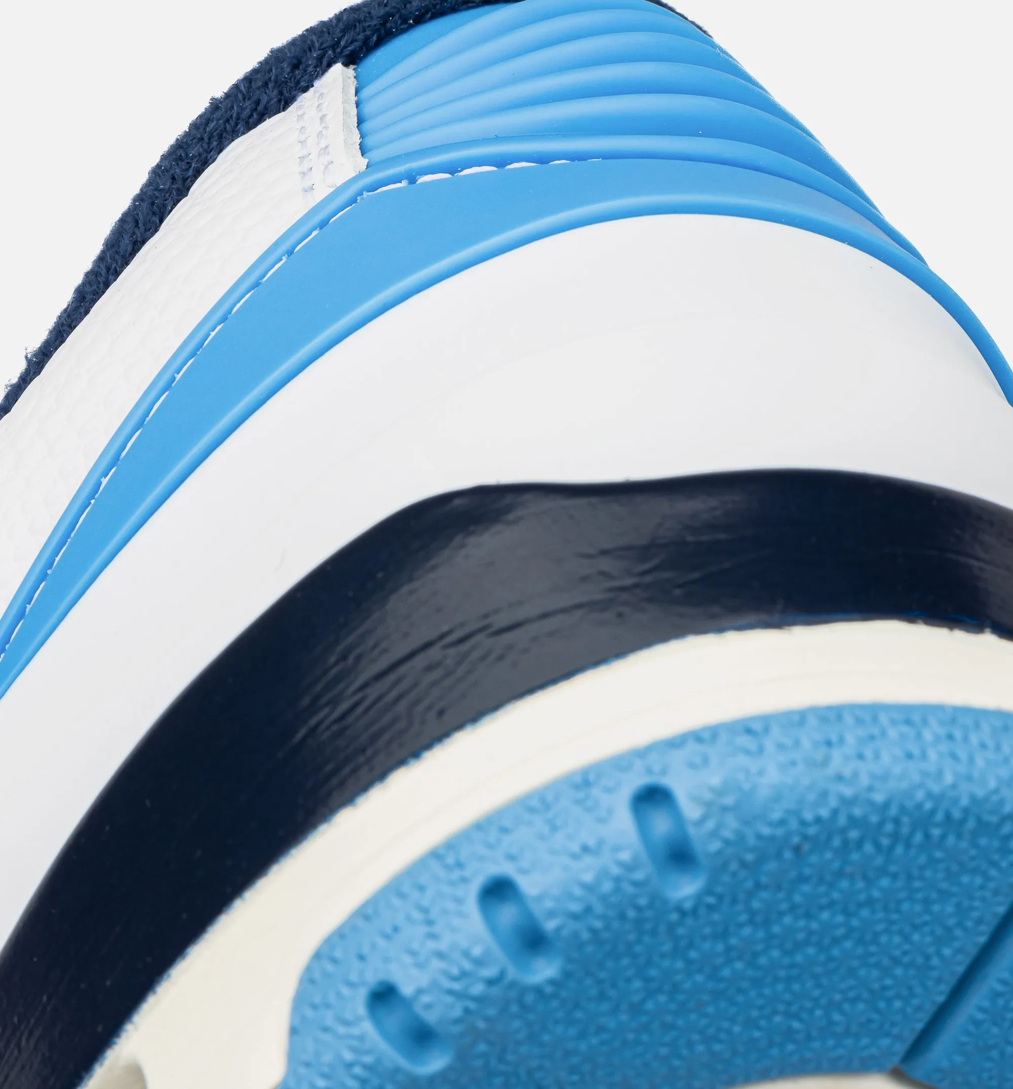 Air Jordan 2/3 Mens Lifestyle Shoe - White/University Blue/Midnight Navy Everyday Style Custom Fit Insole
