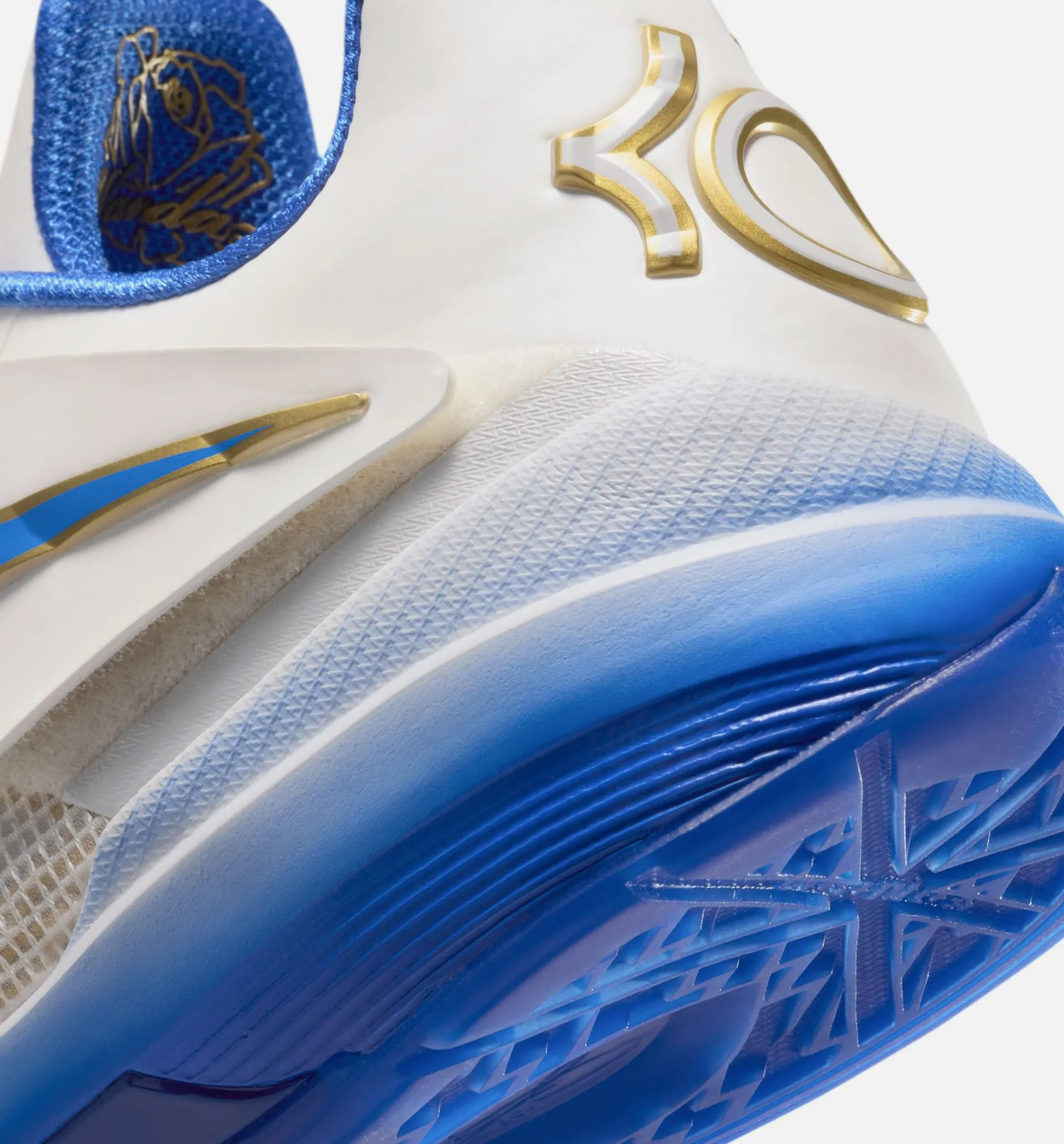 Zoom Kd 4 Alternate Mvp Mens Lifestyle Shoe - Summit White/Hyper Royal/Metallic Gold Comfortable Straps Adjustment Set Breathable Surface Material
