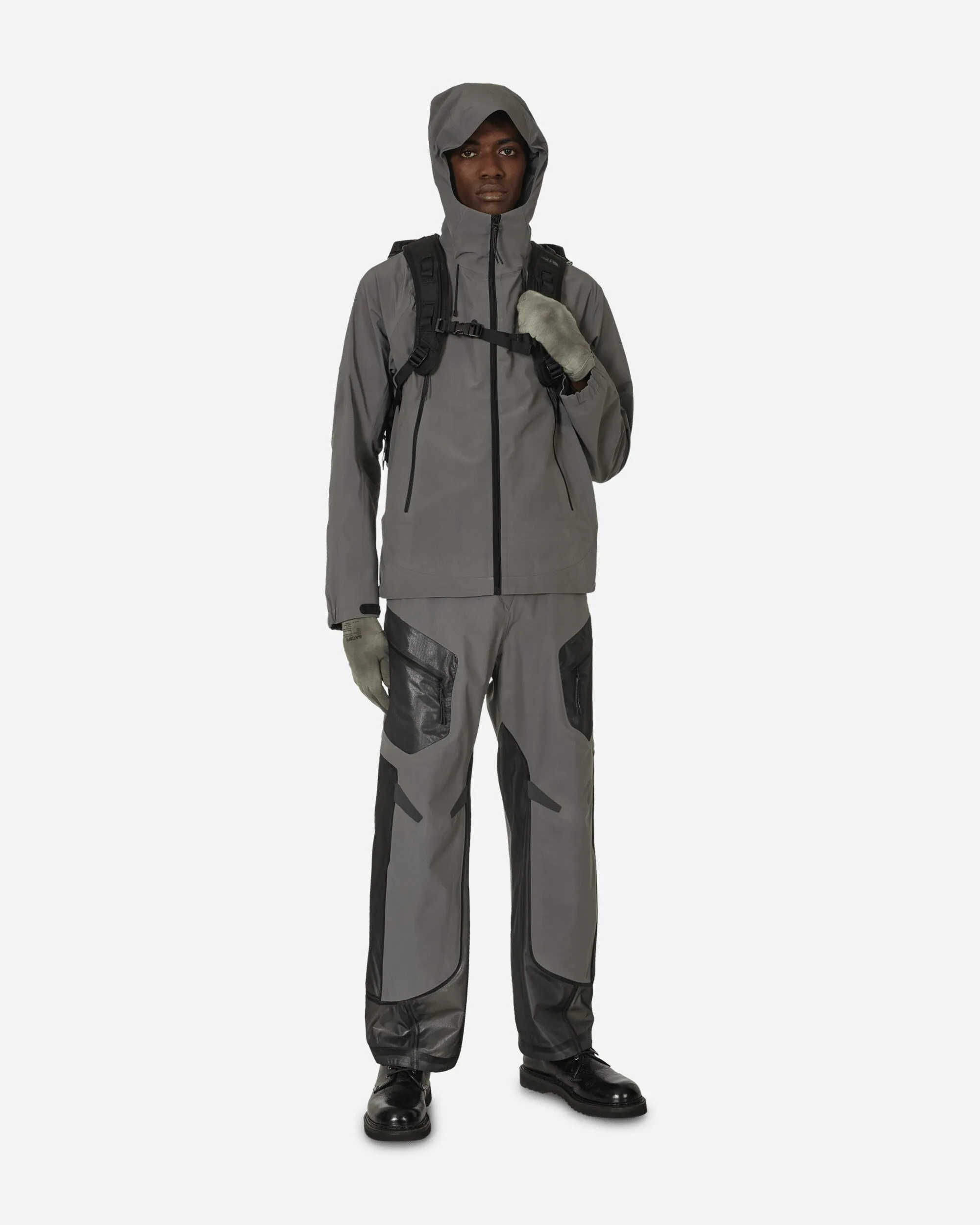 Belts Fine-Quality Constructivism Pants Grey