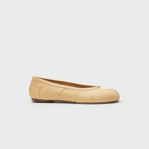 Tie Up Style Maison Margiela Tabi Ballerina Soft Nappa Leather - Vintage Treatment