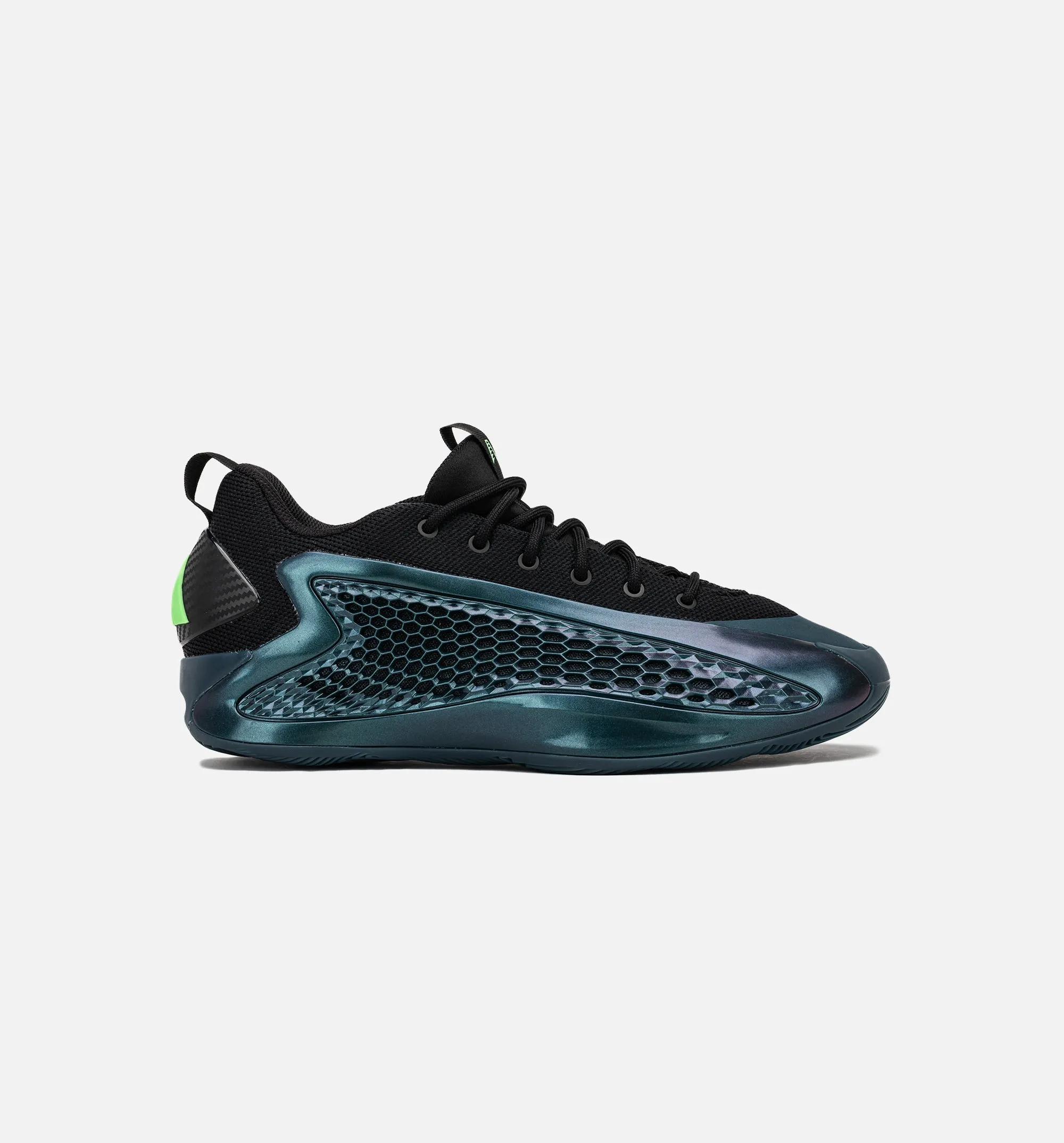 Anthony Edwards 1 Low Arctic Night Mens Lifestyle Shoe - Arctic Night/Core Black/Scream Green Training Use Comfortable Socksliner