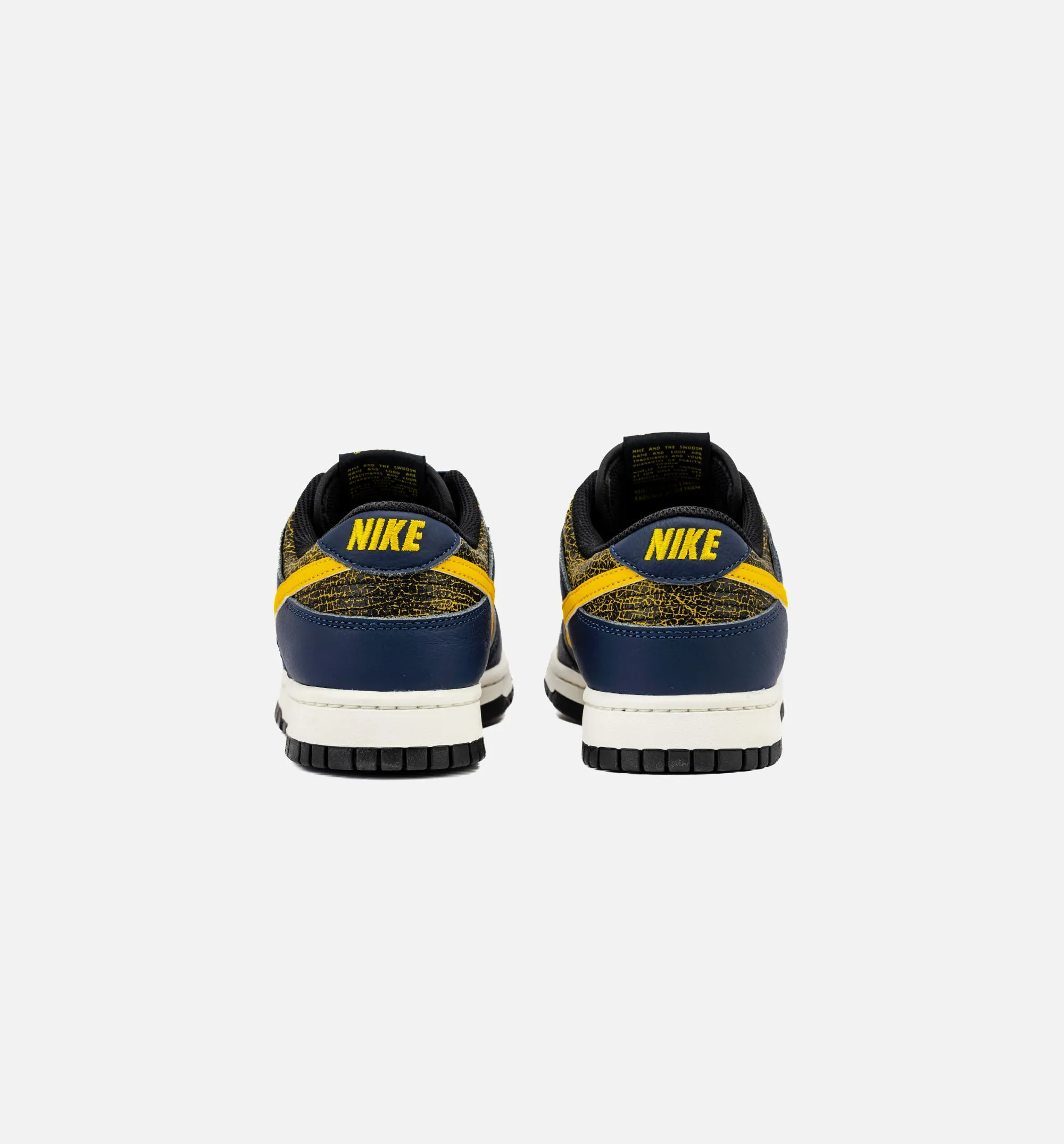 ToeBumper Dunk Low Midnight Navy And Tour Yellow Mens Lifestyle Shoe - Black/Midnight Navy/Sail/Tour Yellow Free Shipping