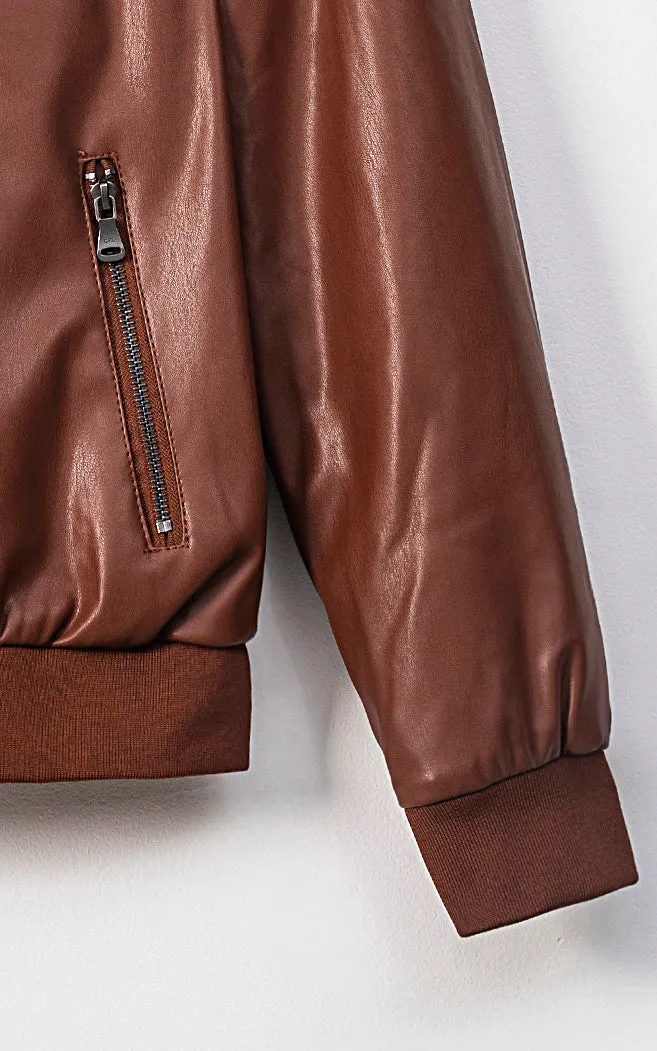 Fur Collar Jacket Tan Value - For - Money Slip Resistant And Shock Absorbing Straps Style
