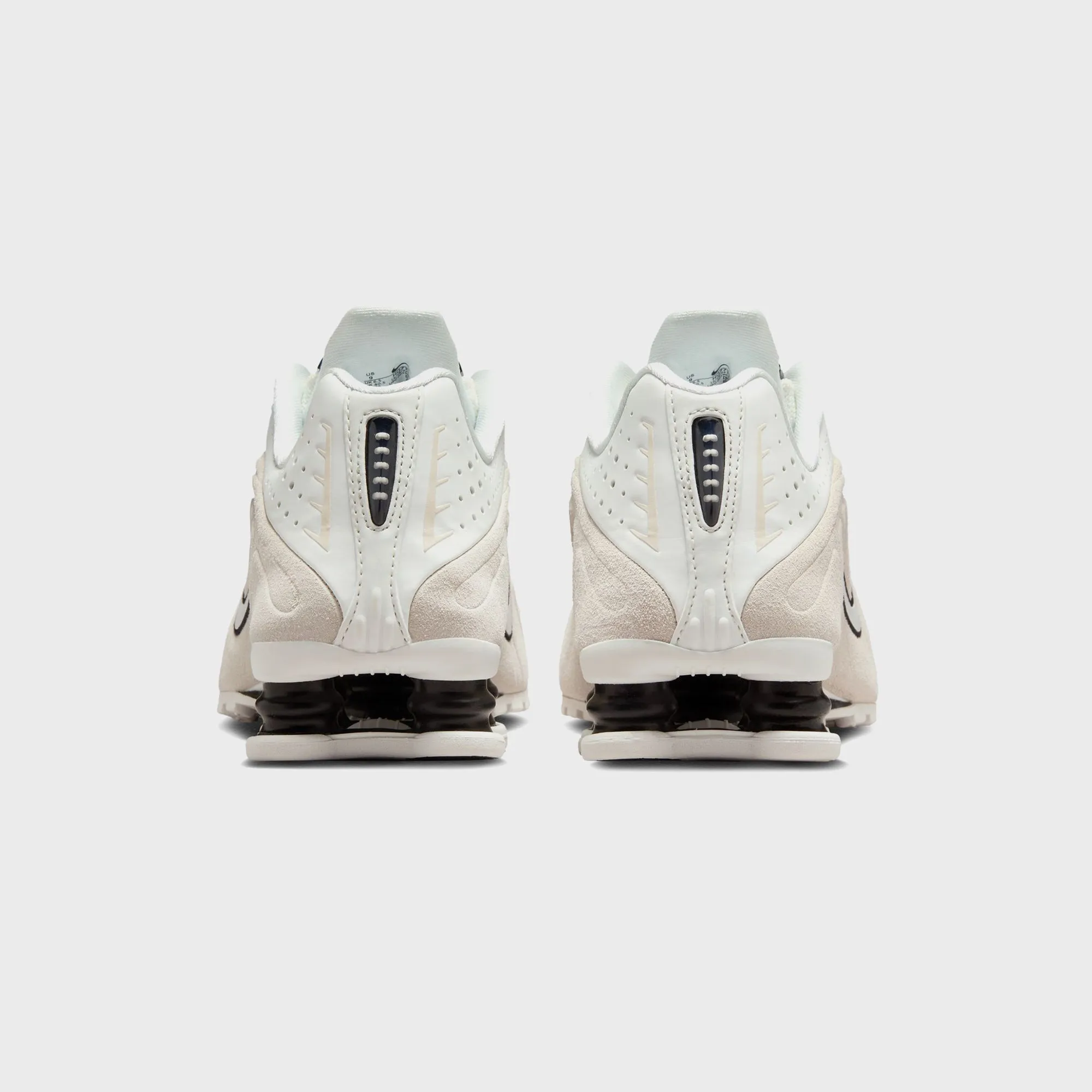 Nike Wmns Shox R4 - Summit White / Black / Light Orewood Brown Comfort Optimizations Median Design