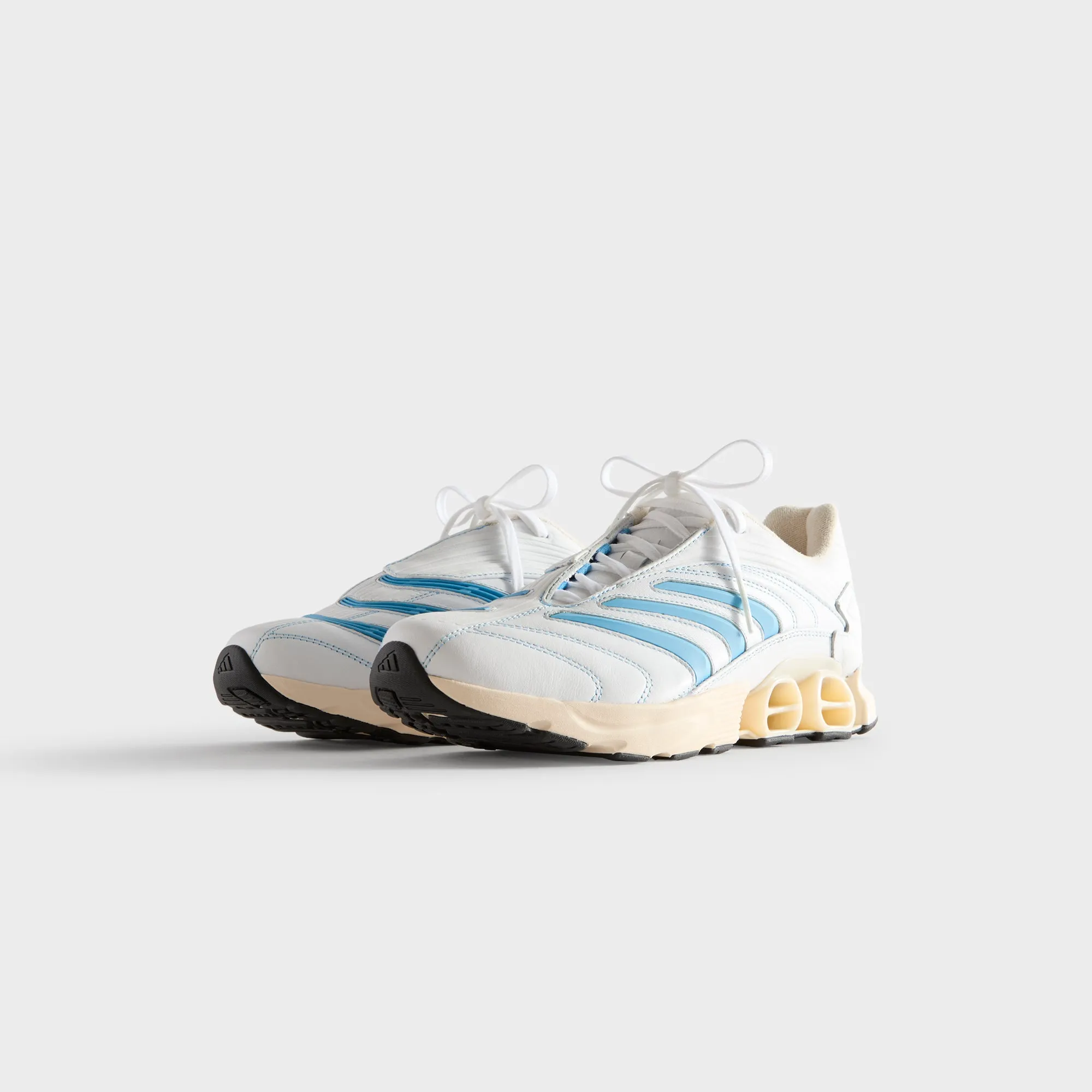 Kith For Adidas Football Predator Megaride - White / Blue Anti-Microbial Strap Comfort Printing