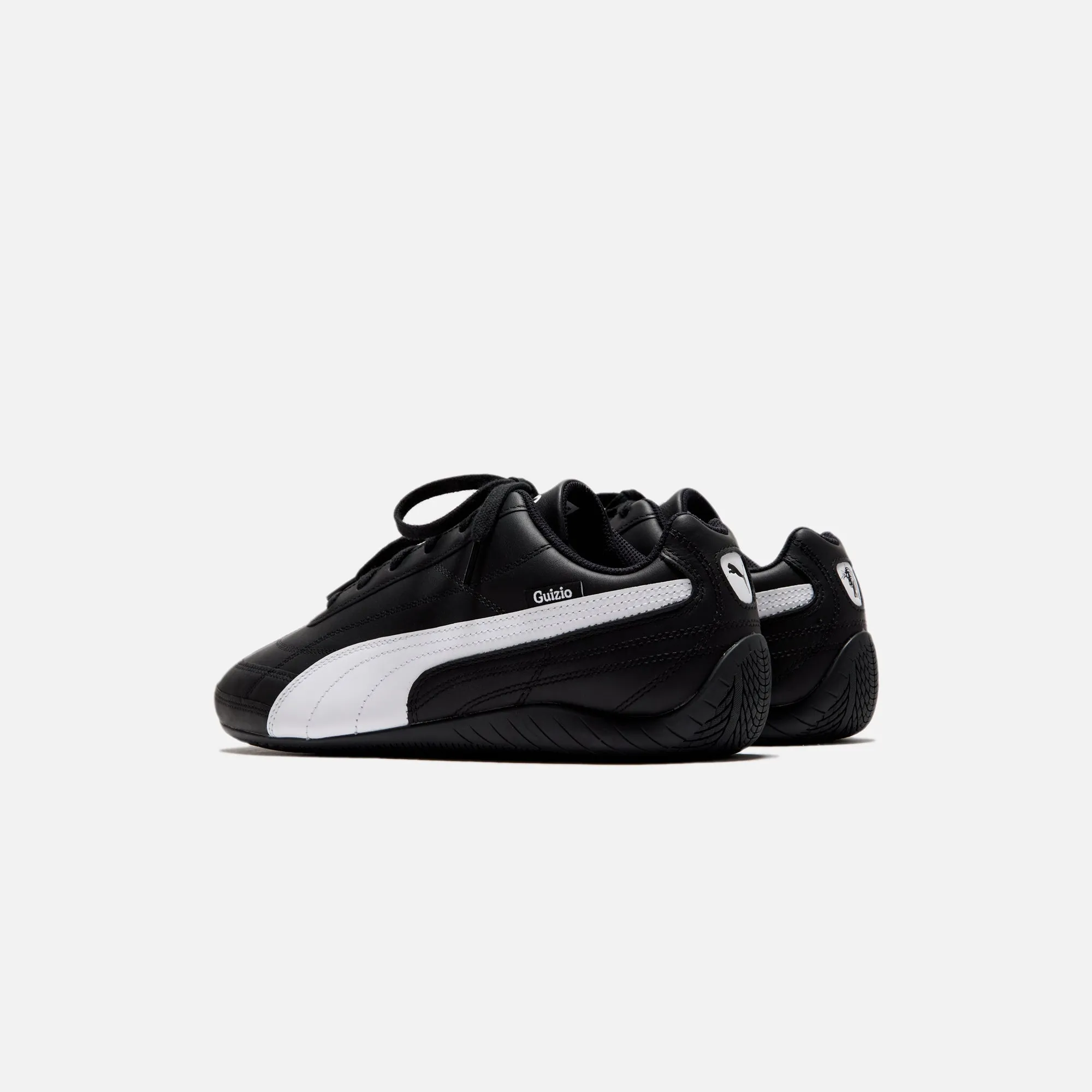 Puma X Danielle Guizio Speedcat - Puma Black / Puma White Arch Support Heels