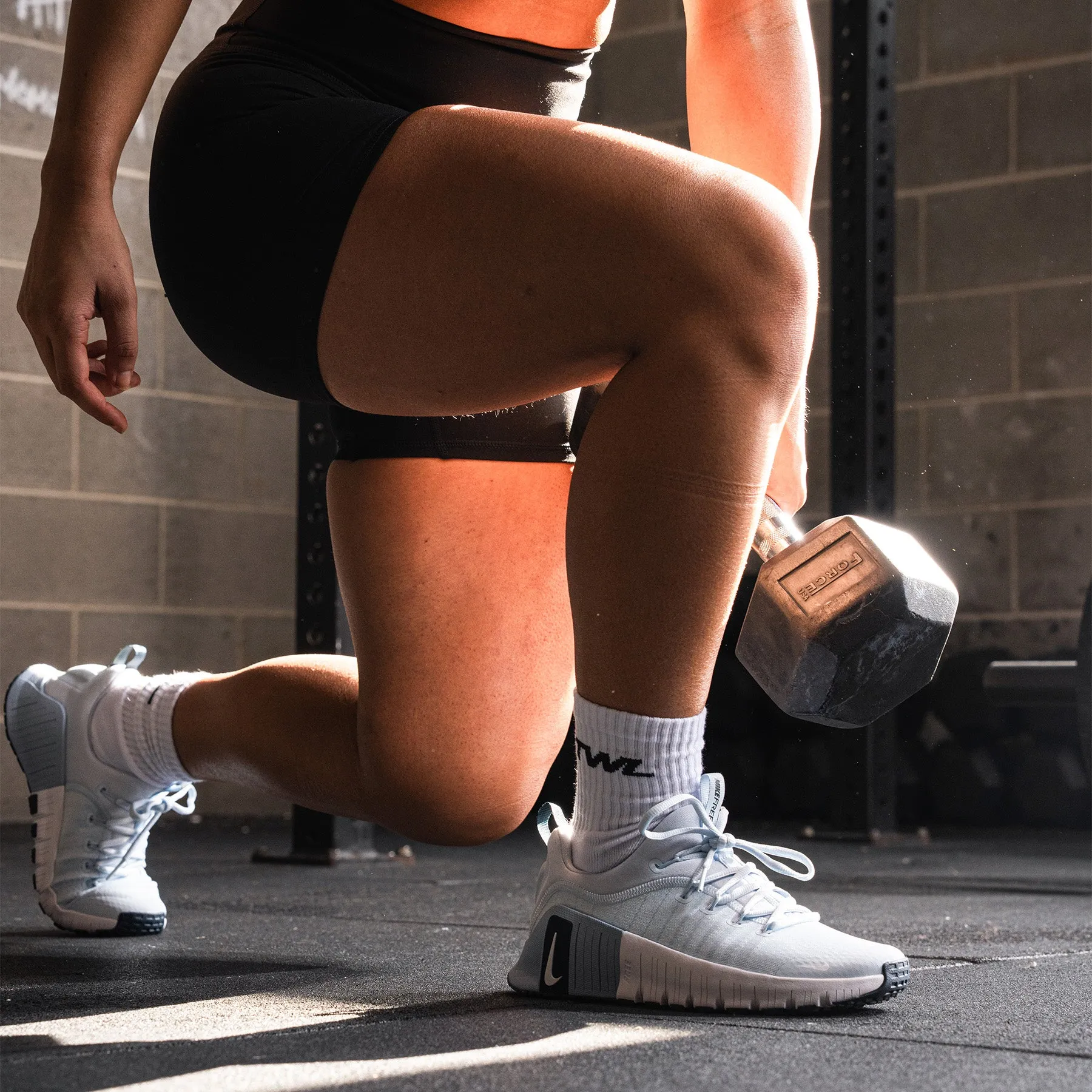 Comfortable Anti - Wind Material Nike - Free Metcon 6 Women'S Training Shoes - Blue Tint/White-Armory Navy