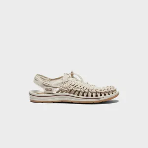 Keen Uneek - Natural Canvas / Birch Comfortable Foot Apparel Accessories Design Detachable Lining