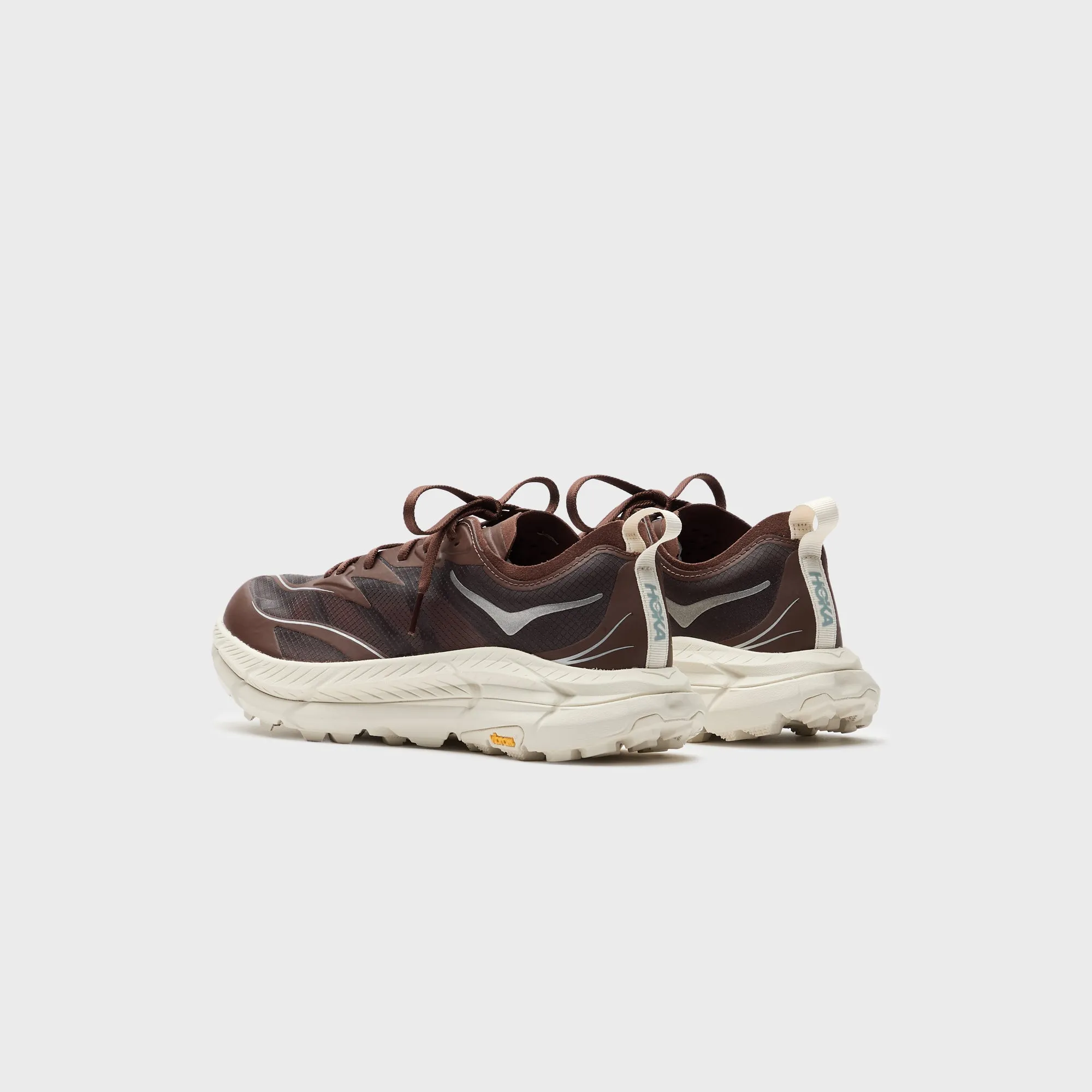 Comfortable Anti - Wind Material Comfortable Thin Heel Sandal Hoka Mafate Speed 4 Lite - Cold Brew / Oat Milk