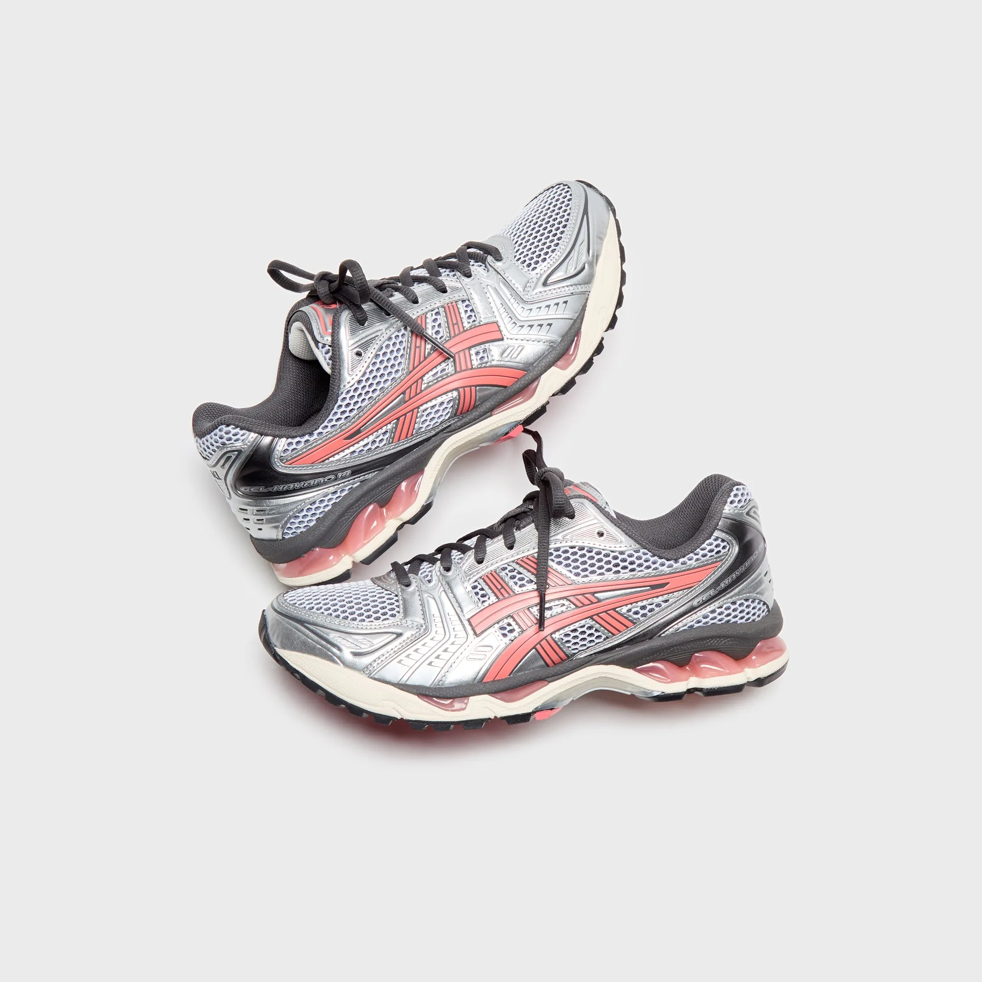 Asics Gel-Kayano 14 - White / Papaya Improved