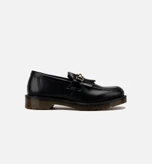 Adrian Snaffle Smooth Leather Kiltie Loafers Mens Lifestyle Shoe - Black Smooth Soles Energetic