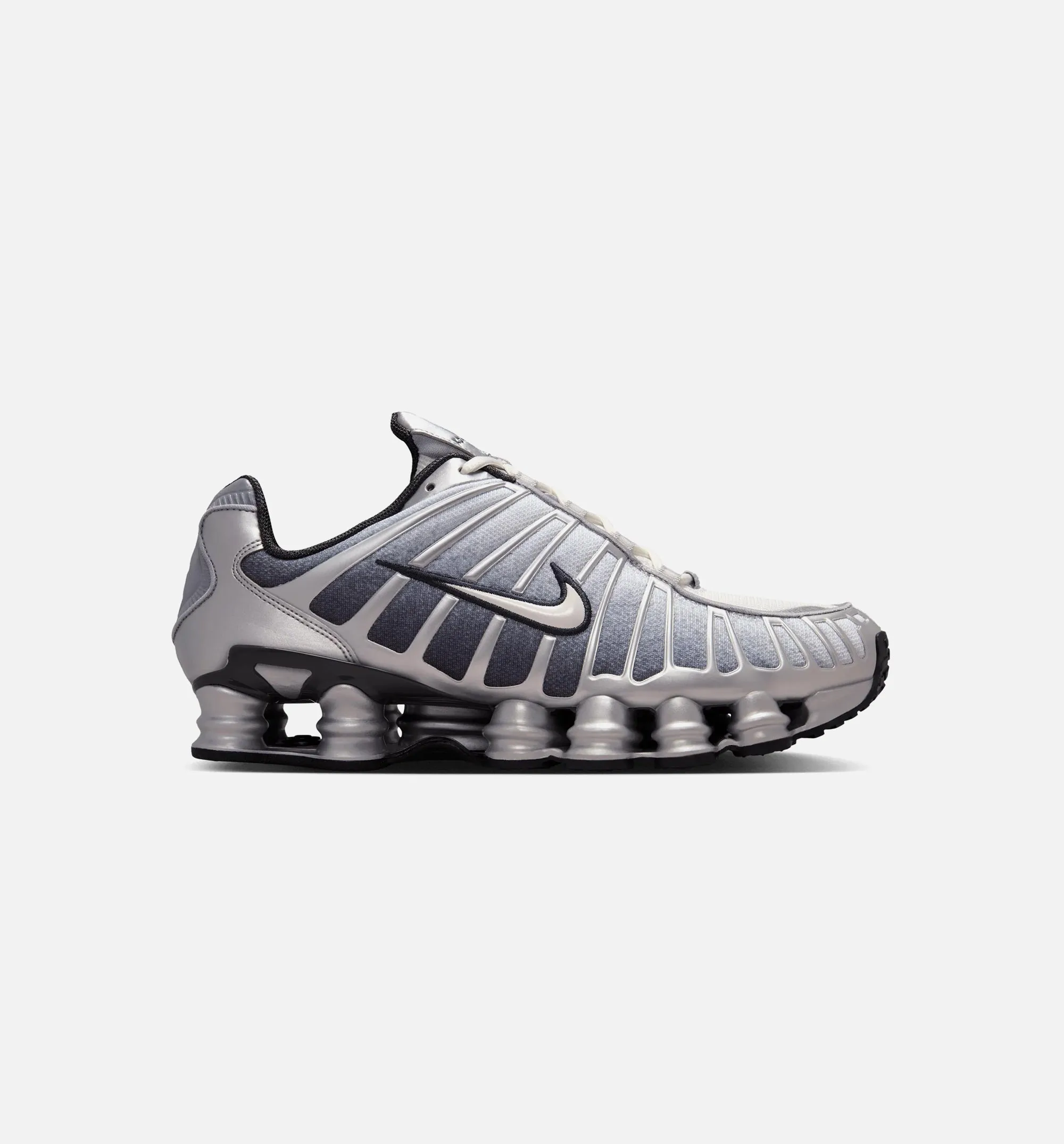 Foot Conch Superior Performance Feature Shox Tl Mens Lifestyle Shoe - Metallic Silver/Wolf Grey/Anthracite/Summit White