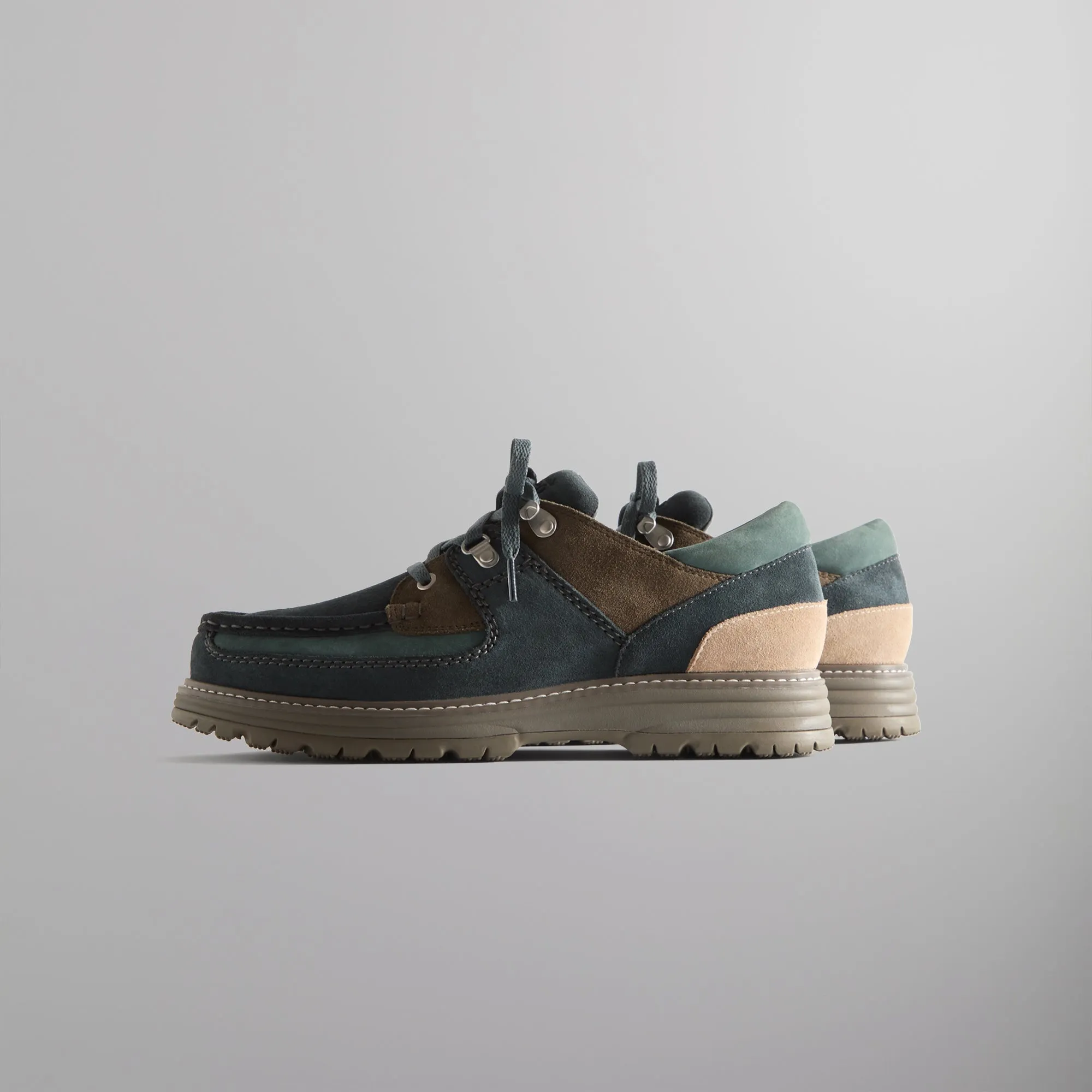 Stable Style 8Th St By Ronnie Fieg For Clarks Originals Sunderland - Dark Teal Combi
