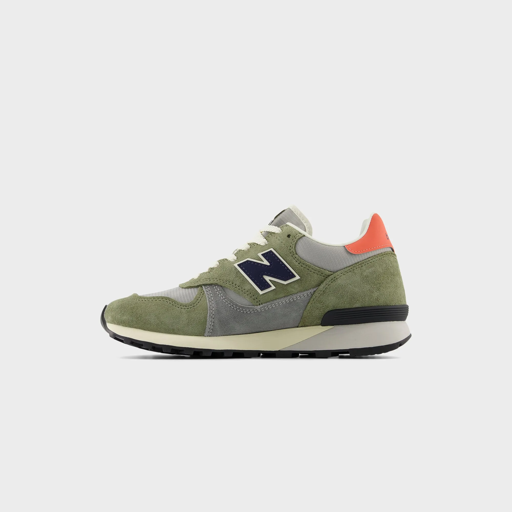 MeshMaterial Indoor Sports New Balance 475 - Dark Olivine / Raincloud / Drift Red