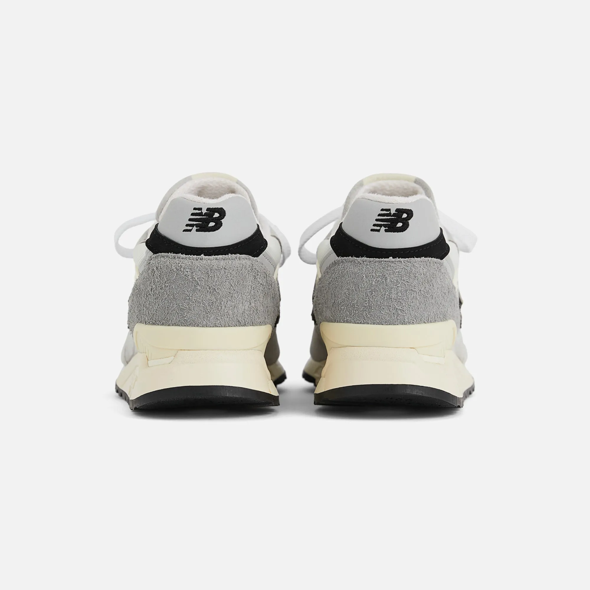 Embellished Slippers Comfortable Design Trait New Balance Made In Usa 998 - Grey / Black