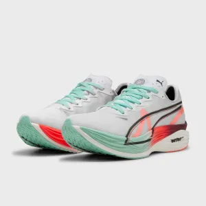 Kangaroo Comfortable Responsivityability Puma - Deviate Nitro Elite 3 Hyrox - Women'S - Puma White-Glowing Red-Mint Melt