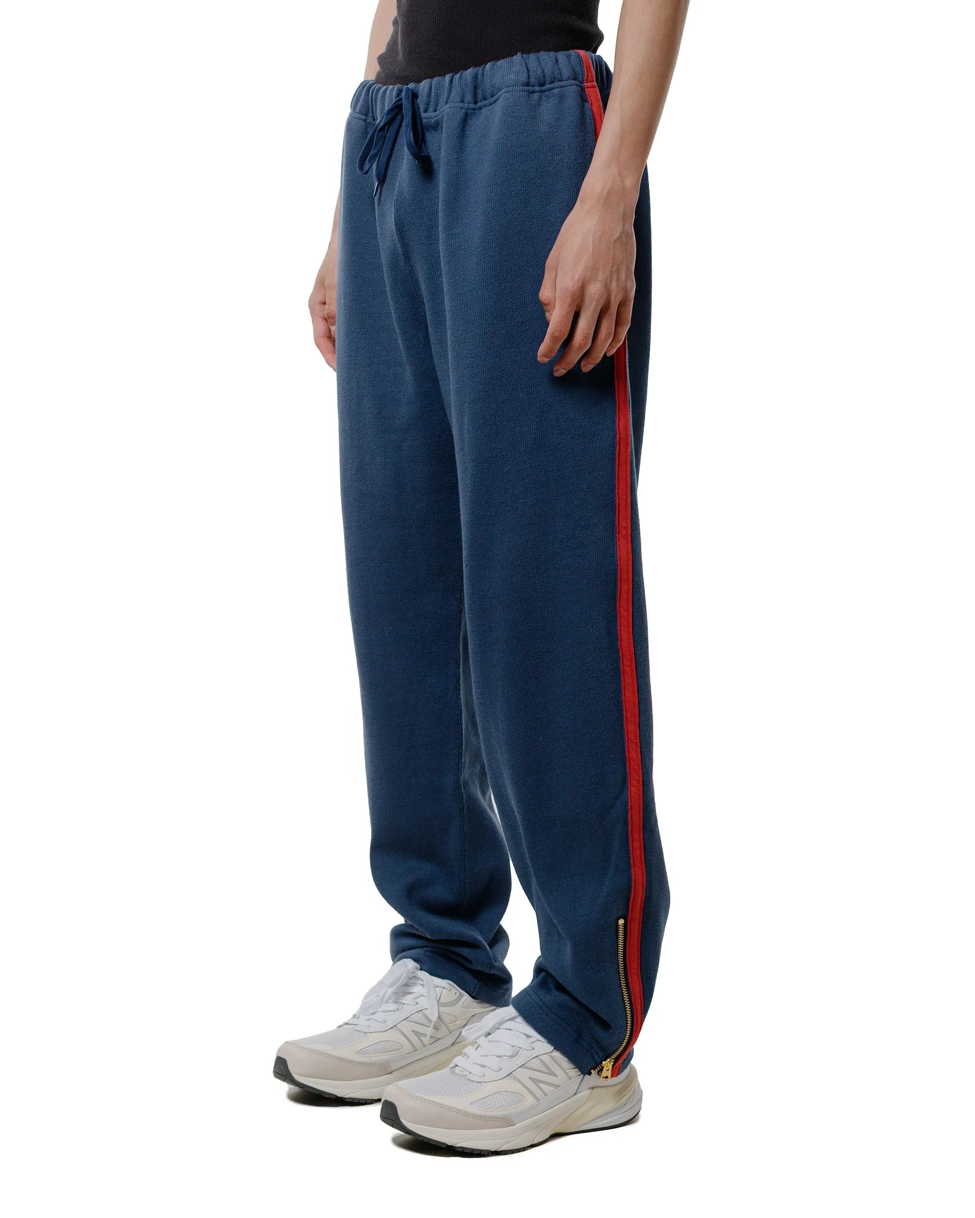 Beaver Neck The Real Mccoy'S Mc24124 Athletic Zipper Hem Pants Blue