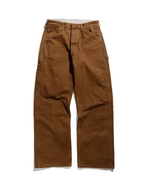 Warehouse Lot. Jg-12 Ironworkers Trousers Duck Brown Chevron Upper Material