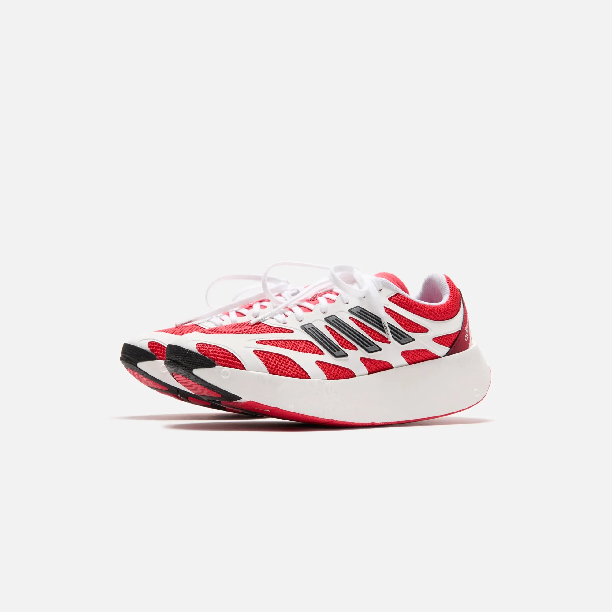 Adidas Adizero Aruku - White / Pure Ruby / Core Black Guarding Comfort Sustainable Use