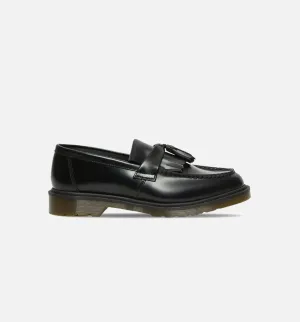 Adrian Yellow Stitch Leather Tassle Mens Loafers - Black Energy Conservation Method Soft Inner Material
