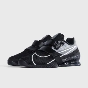 Nike - Romaleos 4 Weightlifting Shoes - Black/White-Black Breathability Edge Comfortable Bronze