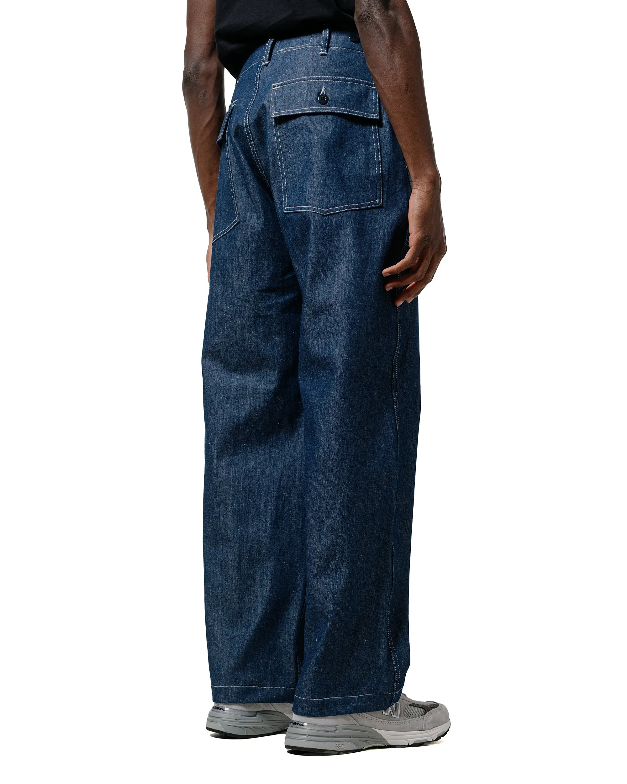 Comfortable Elastic Elastic Elastic Stretchable Engineered Garments Workaday Fatigue Pant Indigo Industrial 8Oz Denim