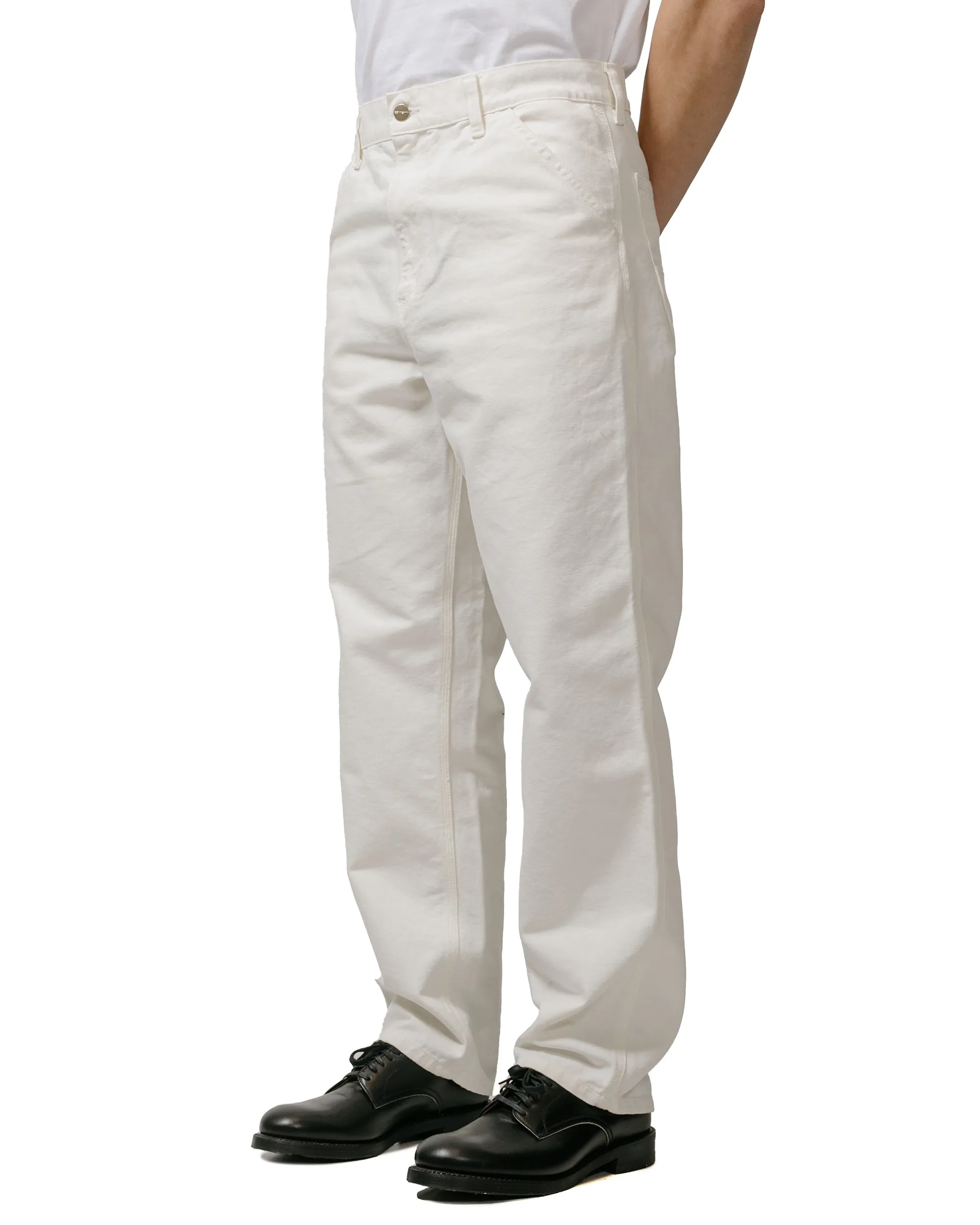 Capri - Style Carhartt W.I.P. Simple Pant Canvas Wax Rinsed