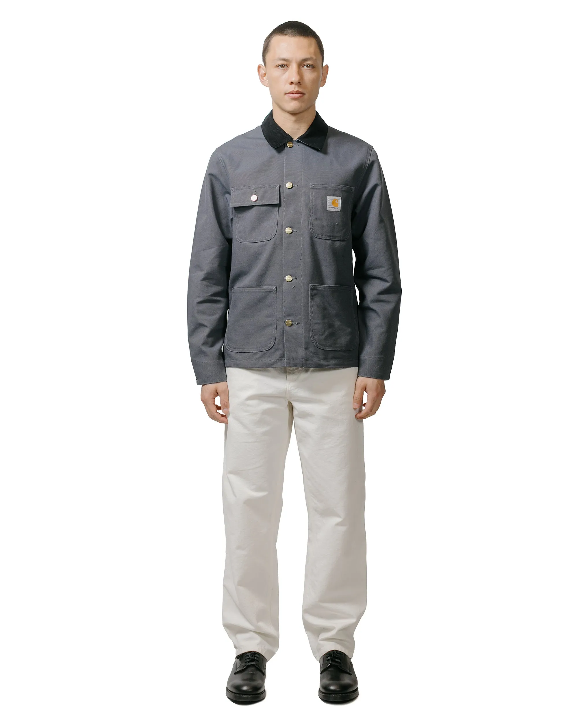 Carhartt W.I.P. Simple Pant Canvas Wax Rinsed Smooth Shoulder Strap Design Metallic - Decoration