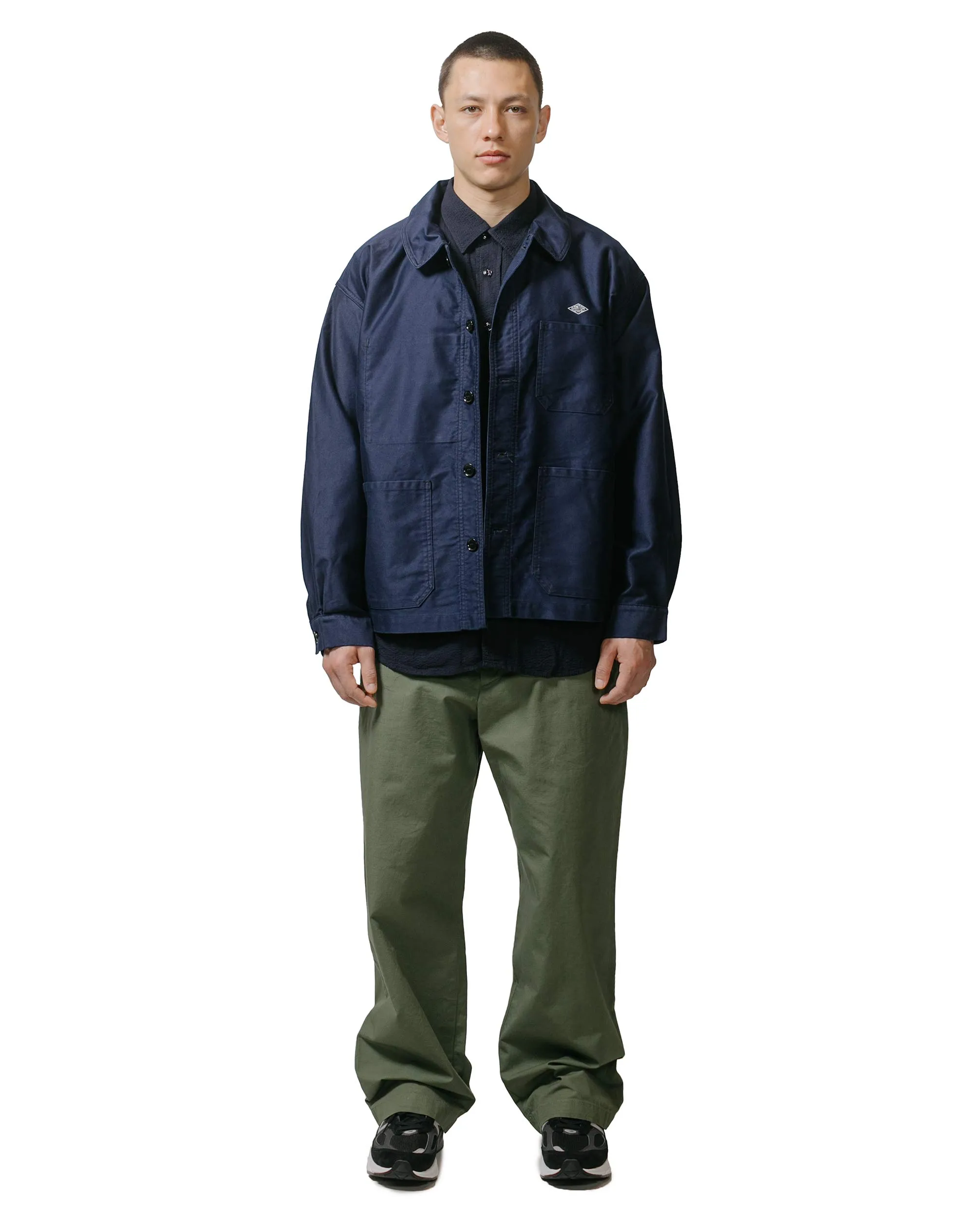 Well-Fitted Clothing Engineered Garments Officer Pant Olive Cotton Ripstop