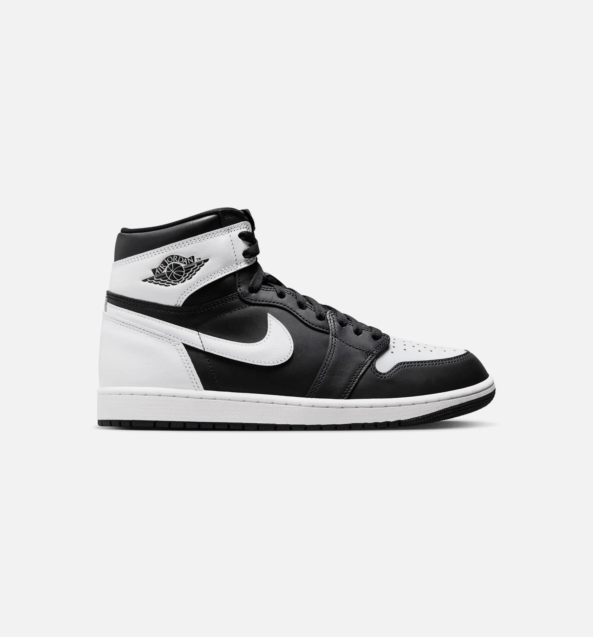 Velcro Attachment System Air Jordan 1 Retro High Og Mens Lifestyle Shoe - Black/White